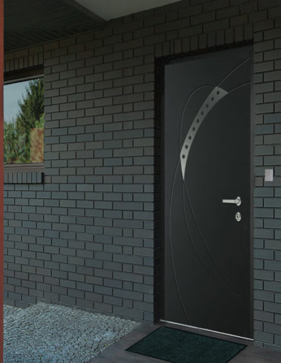 Porte d'entrée blindé picard serrure fabrication sur mesure et francaise modele serenite pauline
