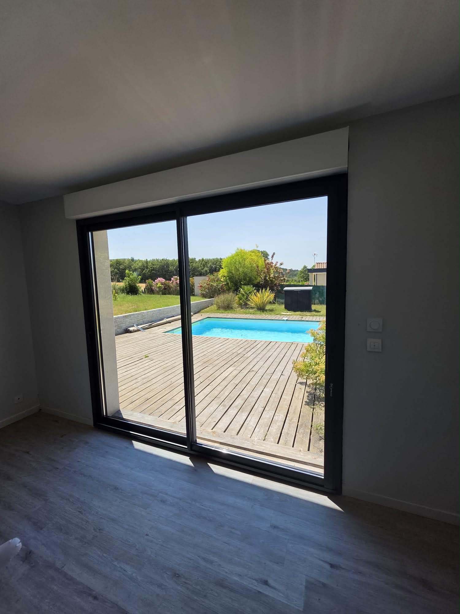 5 Coulissant aluminium avec volet roulant