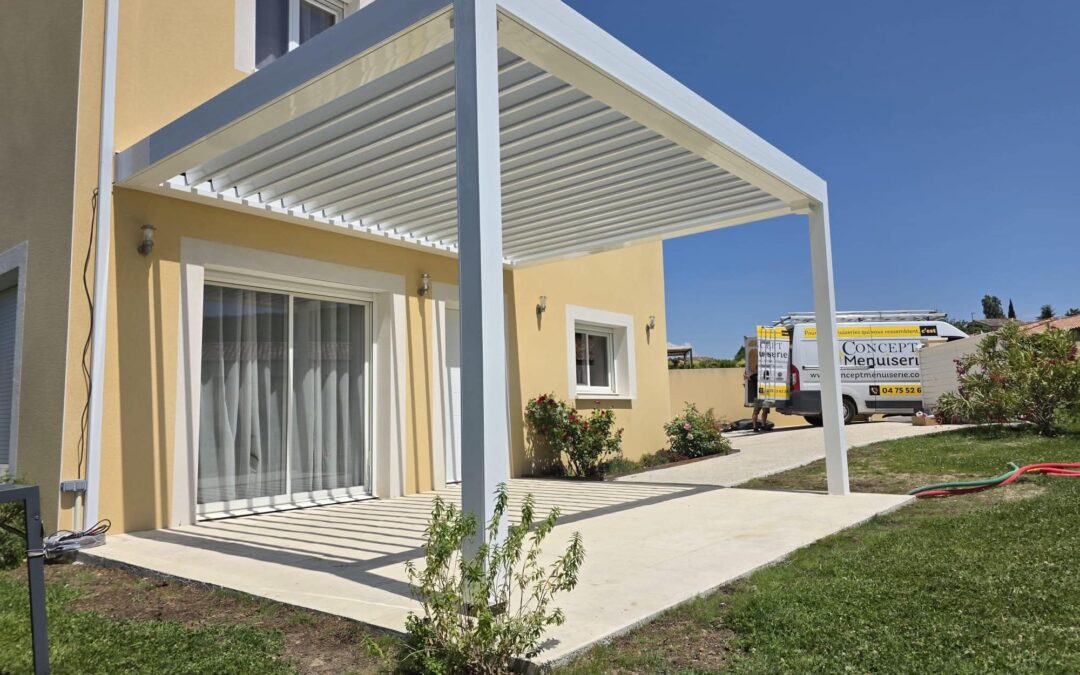 Pergola bioclimatique MARQUISES