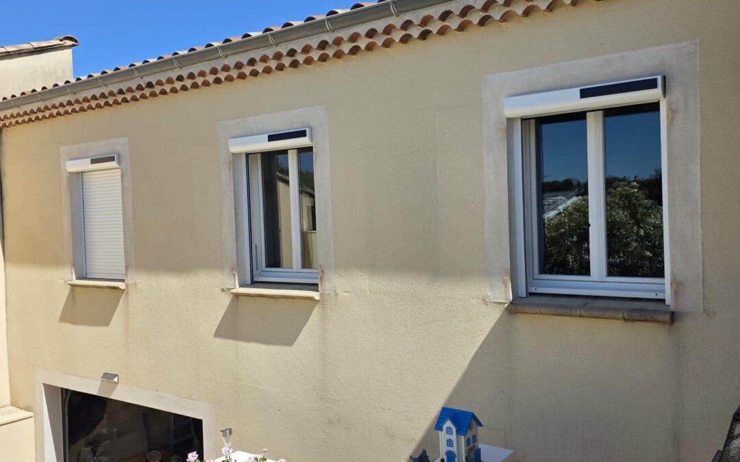 Volets roulants solaires