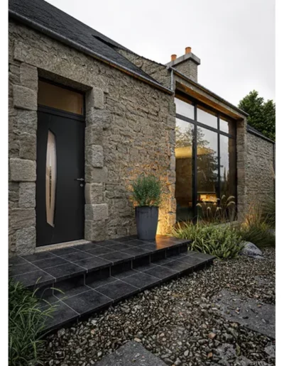 Porte d'entrée aluminium Nyma 1