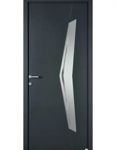 Porte d'entrée aluminium Nyma 2
