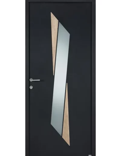 Porte d'entrée aluminium Nyx 1