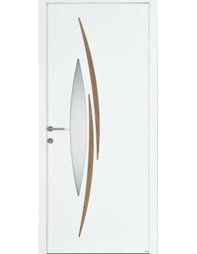 Porte d'entrée aluminium Nyx 3