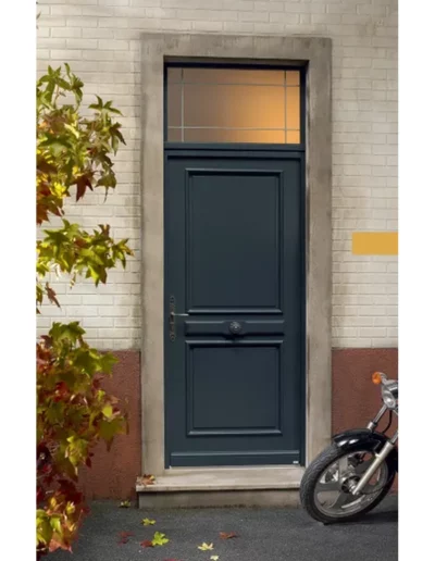 Porte d'entrée bois Chalons