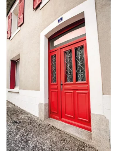 Porte d'entrée bois Lorient