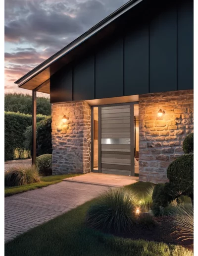 Porte d'entrée bois Nativ Z4