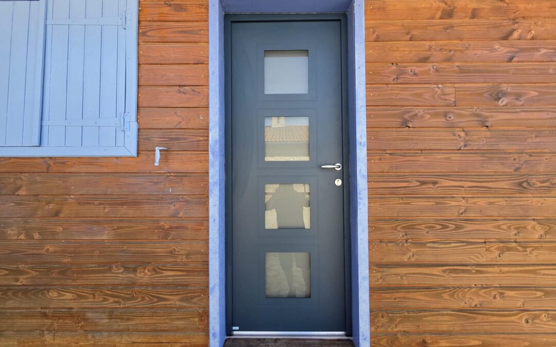 Porte d'entrée aluminium