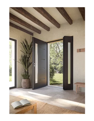 Porte d'entrée acier Oro