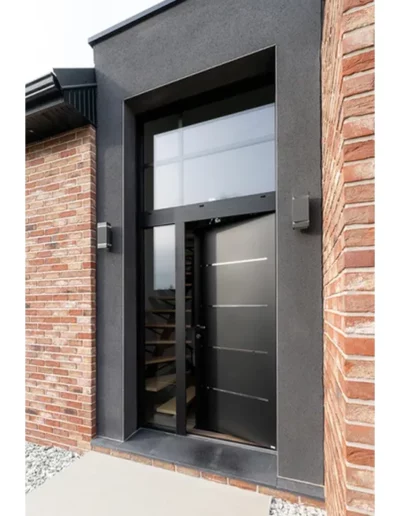 Porte d'entrée aluminium Cotim 11