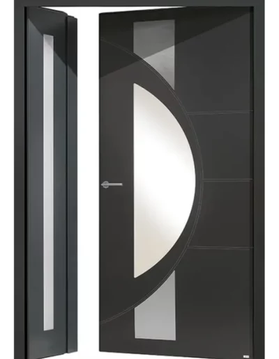 Porte d'entrée aluminium Cyrene 15