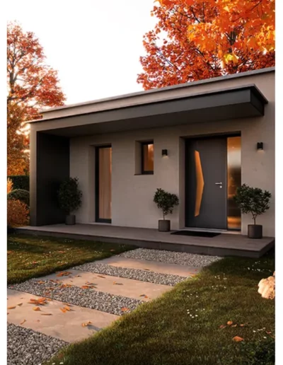 Porte d'entrée aluminium Cytiss 16